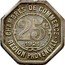 France 25 Centimes Region of Provence-Alpes-Cote d'Azur. Essai 1921 CHAMBRES DE COMMERCE 25C. 1921 THEVENON RÉGION PROVENÇALE coin reverse