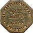 France 25 Centimes (Region Provence) CHAMBRE DE COMMERCE RÉGION PROVINÇIALE 25 C coin reverse