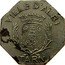 France 5 Centimes Commune of Albi 1920  VILLE D'ALBI TARN coin obverse
