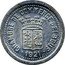 France 5 Centimes Commune of Elbeuf 1921  CHAMBRE DE COMMERCE D'ELBEUF 1921 coin obverse