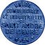 France 5 Centimes (Commune of Saint-Andre-de-l'Eure) UNION COMMERCIALE ET INDUSTRIELLE DE SAINT-ANDRÉ DE L'EURE 1921 coin obverse