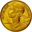 France 5 Centimes (Piedfort) KM# P440 REPUBLIQUE FRANÇAISE LAGRIFFOUL coin obverse