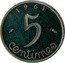 France 5 Centimes (Piedfort) 1961 5 CENTIMES coin reverse