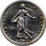 France 5 Francs Essai. Piefort 1959 small 5 KM# PE326 REPUBLIQUE FRANÇAISE O. ROTY coin obverse