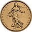 France 5 Francs The Sower. Piedfort 1968  Proof KM# P405 REPUBLIQUE FRANÇAISE O. ROTY coin obverse