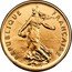 France 5 Francs Piedfort 1975 KM# P532 REPUBLIQUE FRANÇAISE O. ROTY coin obverse
