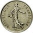France 5 Francs Piedfort 1974 KM# P503 REPUBLIQUE FRANÇAISE O. ROTY coin obverse