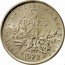 France 5 Francs The Sower. Piedfort 1972 KM# P455 LIBERTE EGALITE FRATERNITE 5 FRANCS 1972 coin reverse