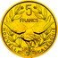 France 5 Francs Piedfort - New Caledonia 1979  Proof KM# P6b 5 FRANCS NOUVELLE CALEDONIE coin reverse