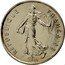 France 5 Francs The Sower. Piedfort 1976 KM# P557 REPUBLIQUE FRANÇAISE O. ROTY coin obverse