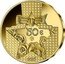 France 50 Euro (75 Years Since the Creation of Dior) KM# 3007a 50 € 2021 coin reverse