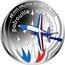 France 50 Euro 40 Years of Patrouille de France ND (2021)  Proof 40 ANS D'ALPHA JET 1981-2021 PATROUILLE DE FRANCE coin reverse