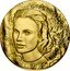France 50 Euro (Grace Kelly) GRACE KELLY 1929 - 1982 coin reverse