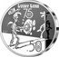 France 50 Euro (Lucky Luke. The Daltons) KM# 3008 LUCKY LUKE 75 ANS 2021 50 EURO coin reverse