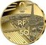 France 50 Euro (Olympic Games in Paris. Judo) KM# 3029 PARIS 2024 RF 50 EURO coin obverse