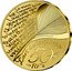 France 50 Euro (Shakespeare) LE MIEUX EST L’ENNEMI DU BIEN LASCIATE OGNE SPERANZA VOI CH’INTRATE TO BE OR NOT TO BE: THAT IS THE QUESTION WAS MICH NICHT UMBRINGT, MACHT MICH STÄRKER L'ART DE LA PLUME 50 € RF coin obverse