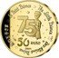 France 50 Euro The Little Prince on the Book 2021  Proof KM# 3018 LE PETIT PRINCE THE LITTLE PRINCE DER KLEINE PRINZ 星の王子さま 75 50 EURO 2021 LPP® coin reverse
