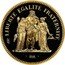 France 50 Francs Hercules Group 1978 KM# P620 LIBERTÉ ÉGALITÉ FRATERNITÉ DUPRÉ coin reverse