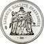 France 50 Francs Hercules. Piedfort 1974 KM# P511 LIBERTE EGALITE FRATERNITE DUPRÉ coin reverse