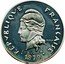 France 50 Francs (Piedfort - New Caledonia) KM# P9a RÉPUBLIQUE FRANÇAISE R JOLY I E O M 1979 coin obverse