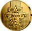 France 5000 Euro 75 Years Since the Creation of Dior 2021  Proof KM# 3052 5000 € 2021 coin reverse