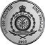 Niue One Dollar 250th Anniversary of James Cook's crossing the Antarctic Circle 2023 PUBLIC SEAL OF NIUE ATUA NIUE TUKULAGI ONE DOLLAR 2023 1 OZ 999 SILVER coin obverse