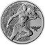 Niue Ten Dollars Wonder Woman Classic 2023 3 OZ 999 FINE SILVER WONDER WOMAN TM & © DC (S23) WWᴛᴍ coin reverse