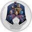 Niue Two Dollars (Guardians of the Galaxy. Vol. 3) 1 OZ 999 FINE SILVER ©MARVEL MARVEL STUDIOS GUARDIANS OF THE GALAXY VOLUME 3 coin reverse