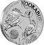 Australia 1 Dollar Kookaburra. Brolga Privymark 2023 P KOOKABURRA 2023 1OZ 9999 SILVER WR P coin reverse