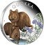 Australia 1 Dollar Quokka. Colorized 2023 P QUOKKA P SR coin reverse