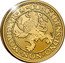 Netherlands 1 Ducat (1589 Lion Dollar West-Friesland Restrike) CONFIDENS DNO NON MOVETVR coin obverse
