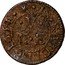 UK 1 Farthing (London Ratcliff Highway. Black Boay) V. N.E. IN RATCLIFF 1651 coin reverse