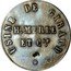 France 1 Franc (Arles. Usine de Giraud) H.MERLE ET C IE. USINE DE GIRAUD coin obverse