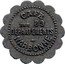 France 1 Franc (Commune of Narbonne. Cafe des 89 Departements) CAFÉ DES 89 DÉPARTEMENTS NARBONNE coin obverse