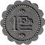 France 1 Franc (Commune of Narbonne. Cafe des 89 Departements) 1 FR coin reverse