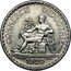France 1 Franc Domard Essai 1920  BR. AL. 1920 COMMERCE - INDUSTRIE ESSAI DOMARD INV coin reverse
