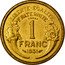 France 1 Franc (Essai by Morlon) KM# EB64 LIBERTE EGALITE FRATERNITE 1 FRANC 1931 ESSAI coin reverse