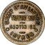 France 1 Franc Istres. Circle of Non-comm. Officer Aviation 1917 ND(1917~1922) TRANCHAND CANTINIER CAMP D'AVIATION ISTRES coin obverse