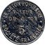 France 1 Franc Lyon. French Society 1917 ND VALEUR DU JETON 5C. LE JETON POPULAIRE SOCIÉTÉ FRANCAISE coin obverse