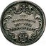 Italy 1 Testone (Clement XI) KM# 694a QVI MISERETVR PAVPERIS BEATVS ERIT coin reverse
