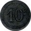 France 10 Centimes (A L'Aiglon - Narbonne) 10 C coin obverse