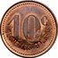 France 10 Centimes (Bordeaux. Nouvelles Galeries) 10 C NOUVELLES GALIERS coin obverse