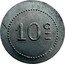 France 10 Centimes (Bourg-en-Bresse) 10 C coin obverse