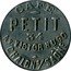 France 10 Centimes Chalon-sur-Saone. Cafe Petit 1917 ND CAFE PETIT 34 AV VICTOR HUGO CHALONS SAÔNE coin obverse