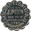 France 10 Centimes Chalon-sur-Saone. Charcuterie Comestibles 1917 ND UNY GERGY J.PRIN RUE DE LA CITADELLE 15 CHARCUTERIE-COMESTIBLES CHALONS SAÔNE coin obverse
