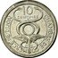 France 10 Centimes Chamber of Commerce. Dijon 1918  CHAMBRE DE COMMERCE DE DIJON 10 CENTIMES O. YENCESSE 19 18 coin obverse