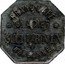 France 10 Centimes (Commune of Narbonne. Grand Cafe Glacier Saturnin) GRAND CAFE GLACIER SATURNIN NARBONNE coin obverse