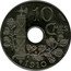 France 10 Centimes Essai by Patey 1910  LIBERTE EGALITE FRATERNITE 10 CMES 1910 ESSAI A.PATEY coin reverse