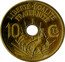 France 10 Centimes Essai by Pillet 1913  LIBERTE EGALITE FRATERNITE 10 CES CH.PILLET ESSAI coin reverse