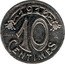 France 10 Centimes Chambre de Commerce. Marseille 1916 JG Varieties exist 1916 J.GUERIN 10 CENTIMES coin reverse